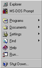 The Start Menu... good eh?